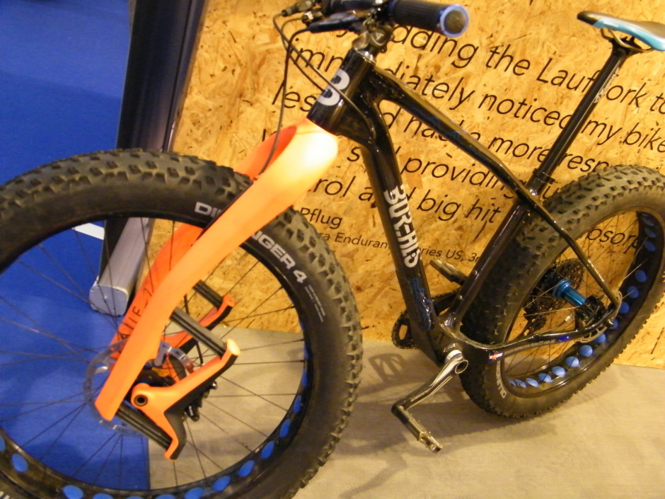 Extrem Fatbike mit Carbon Lauf Trail Racer Gabel Z.E.G