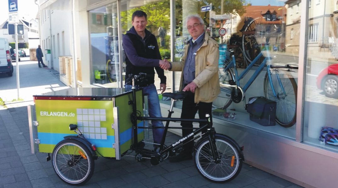 EBike Transportrad in Erlangen kostenlos Leihen