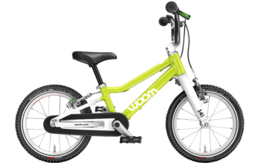 Limetten Farbenes Woom Kinderrad in 14 Zoll