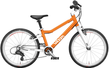 Orange Farbenes Woom Kinderrad in 20 Zoll